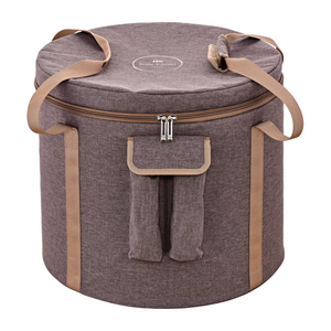 Bolsa para Cuencos de Cristal de 16" (para cuencos de 15" y 16") – Marrón