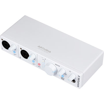Interfaz De Audio C-2x2 MIDI USB, Blanco Arturia MiniFuse 2_White