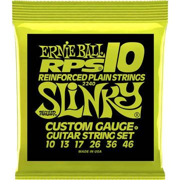 Juego De Cuerdas Para Guitarra Eléctrica Rps-10 Reg Slinky .10-.36 Ernie Ball P02240