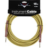 Cable Para Instrumento Plug 1/4 - 1/4 Plg Custom Shop 15 Pies Dorado Fender 0990820049