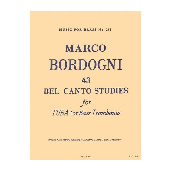 BEL CANTO STUDIES BRASS TR AL28604 MARCO Hal Leonard 48185242