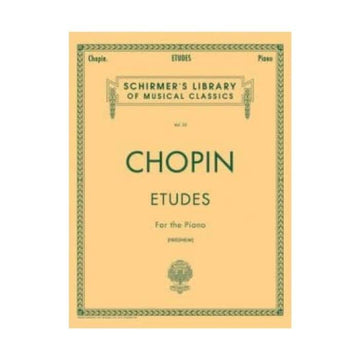 ETUDES FOR PIANO LB33 CHOPIN F Hal Leonard 50252230