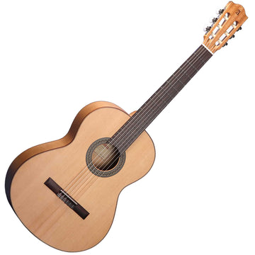 Guitarra Clásica 2F Flamenco Con Golpeador Natural Alhambra 2F-GOLP