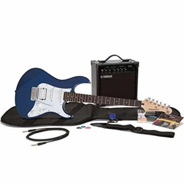 Pack-Guitarra Eléctrica Con Amplificador y Accesorios - Azul Metálico Yamaha EG112GPII-MBlue
