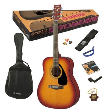 Pack-Guitarra Acústica Folk Tobacco Brown Sunburst Yamaha F310P TBS