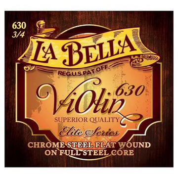 Juego De Cuerdas Para Violín 3/4 Acero La Bella 630-3/4